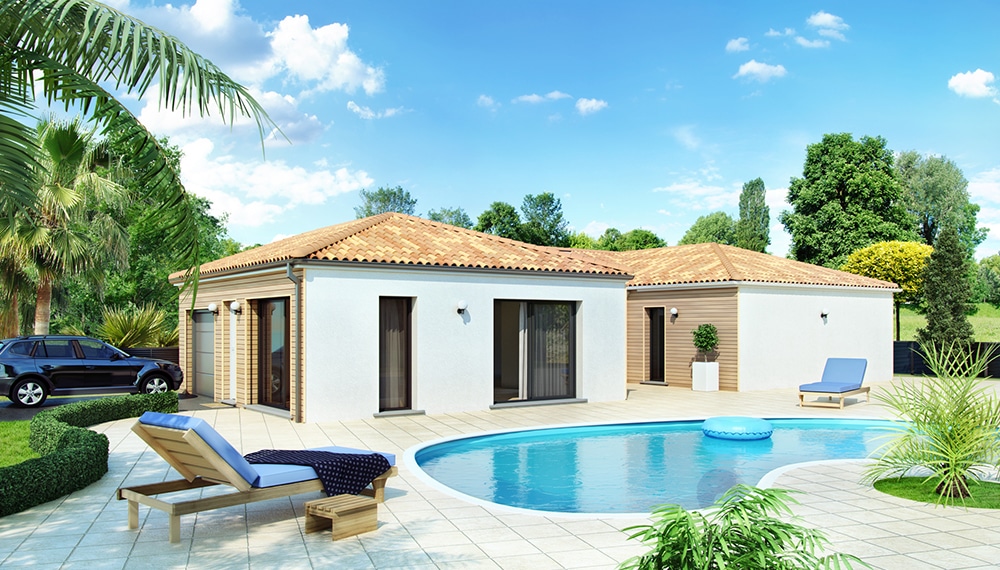 Longière Sud - Maison en U avec patio Longière Sud - Maison en U avec patio