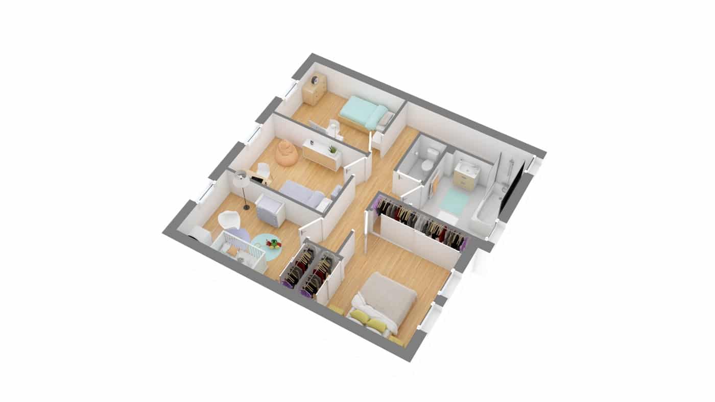 Symphonie Maison D Architecte A Etage
