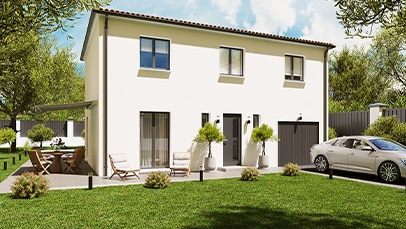 maison traditionnelle a etage tilhommiere sud tuiles canal