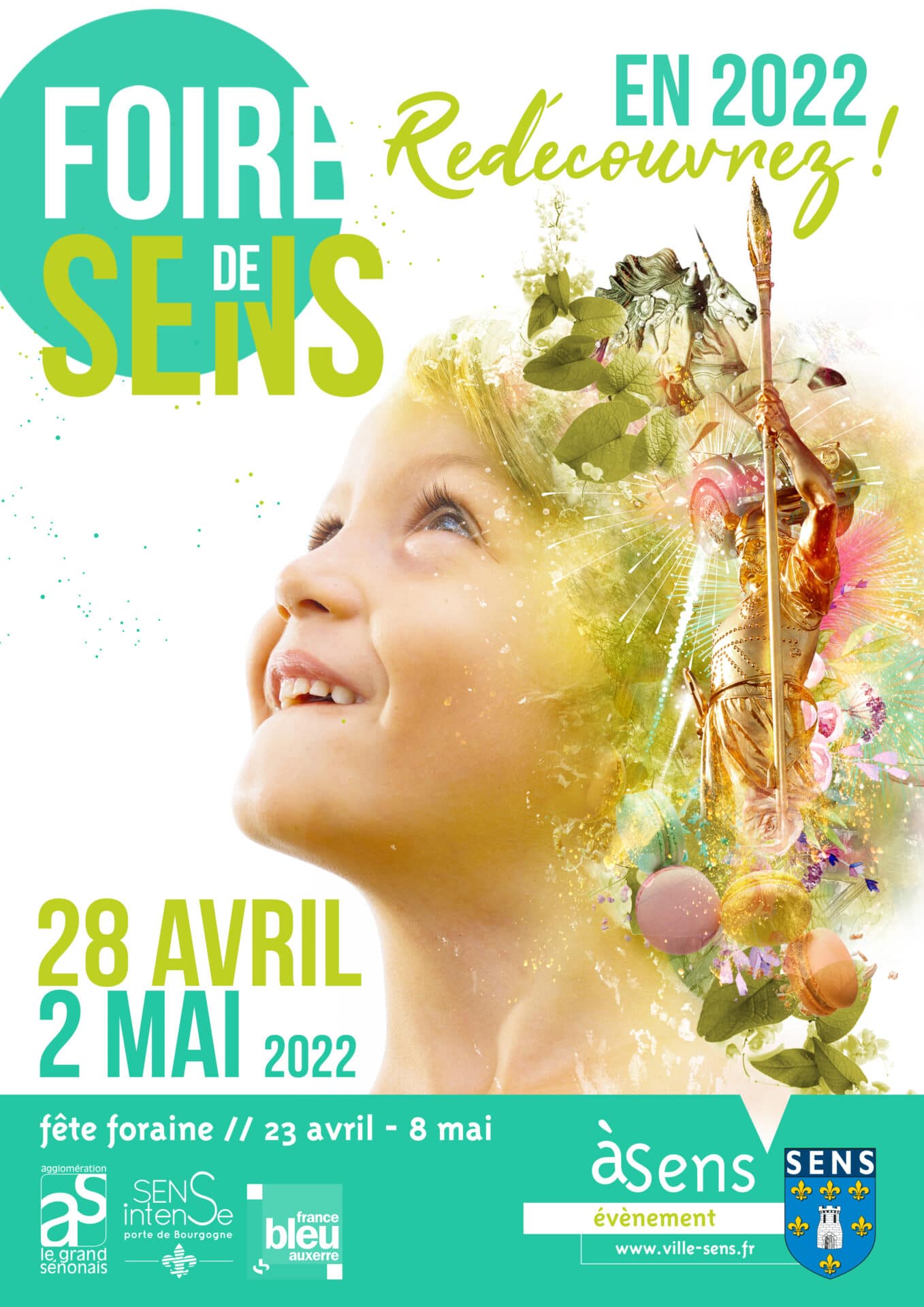 affiche foire de sens 2022