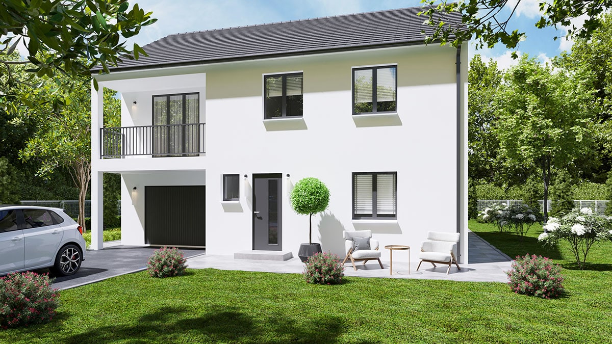 maison avec studio senior Lusiere