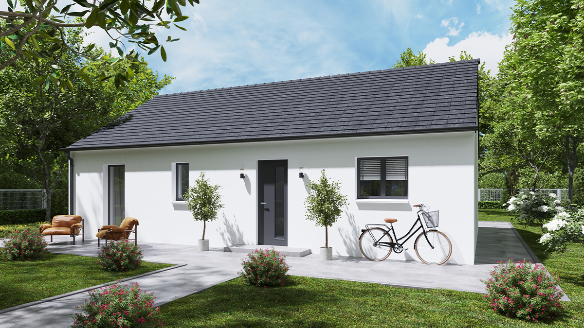 visuel 79 maison plain pied sans garage