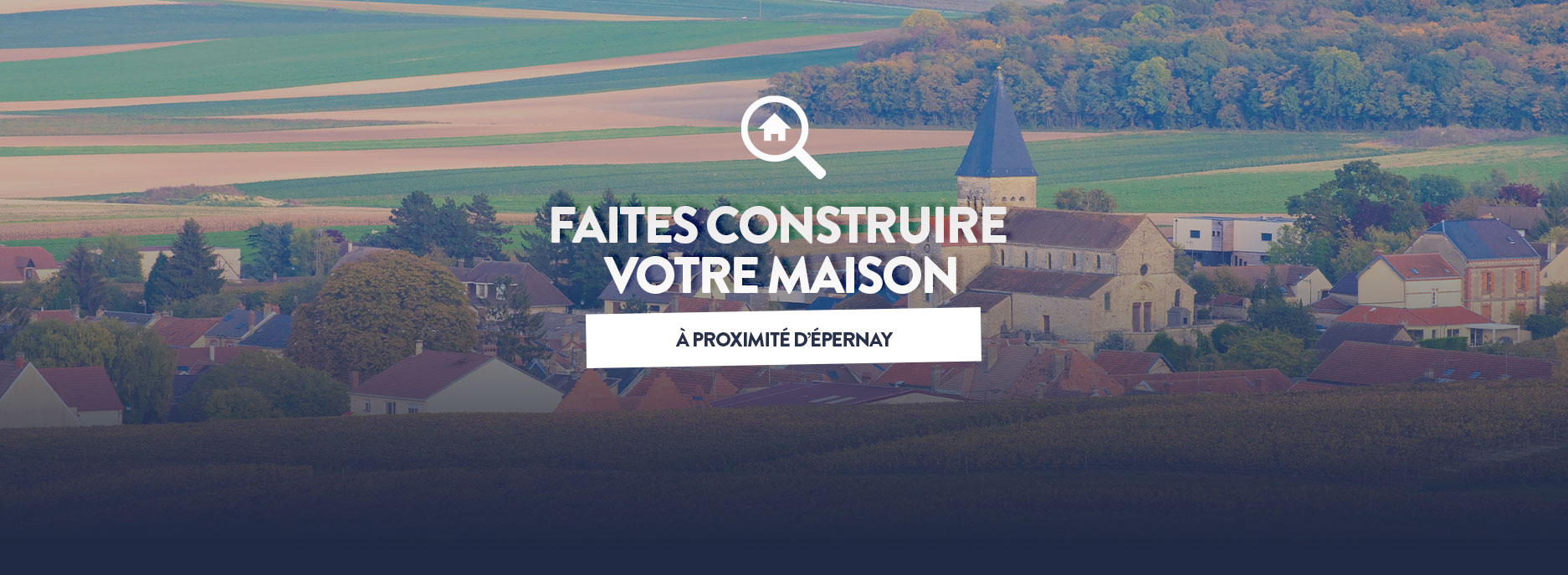 construction maison terrain proche epernay