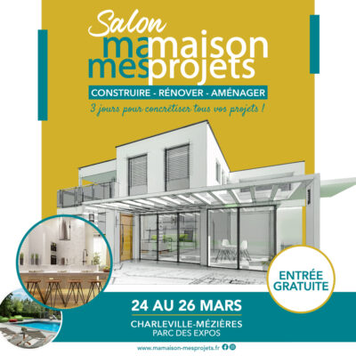 affiche salon ma maison mes projets charleville