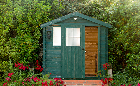 cabane jardin maison neuve