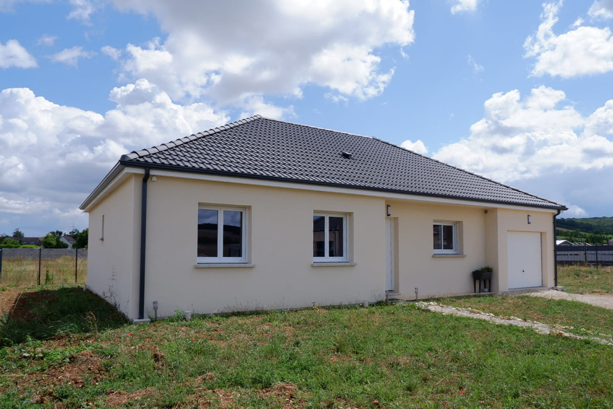 photo face avant realisation maison pruniere