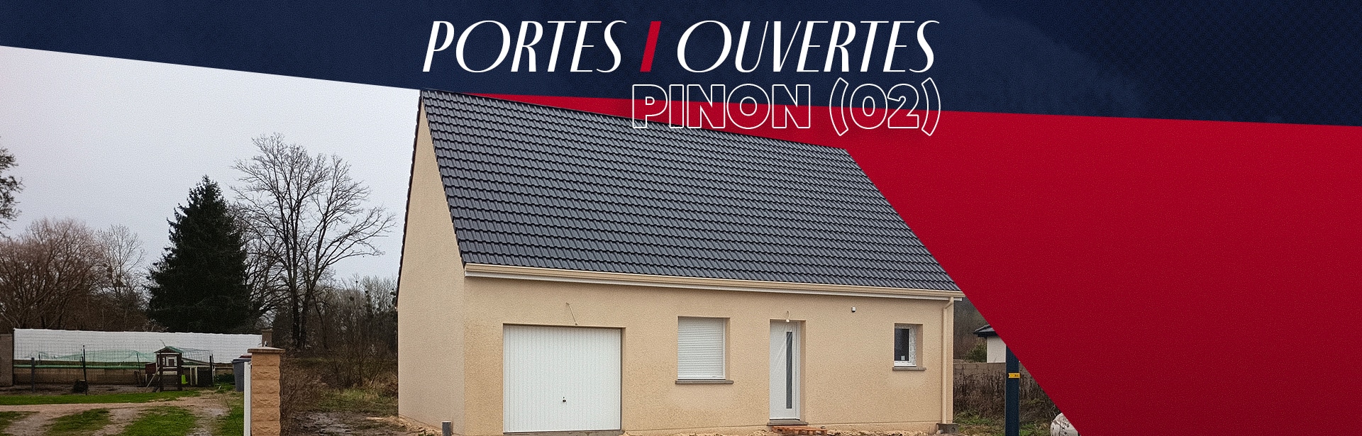 20 et 21 mars 2026 : portes ouvertes maison Aubetière 60 m² à Pinon (02)